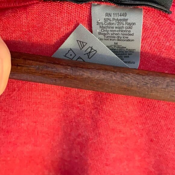 Harley Davidson Red Long Sleeve Tee Medium New Hampshire, Laconia, Bike Week - Picture 8 of 12